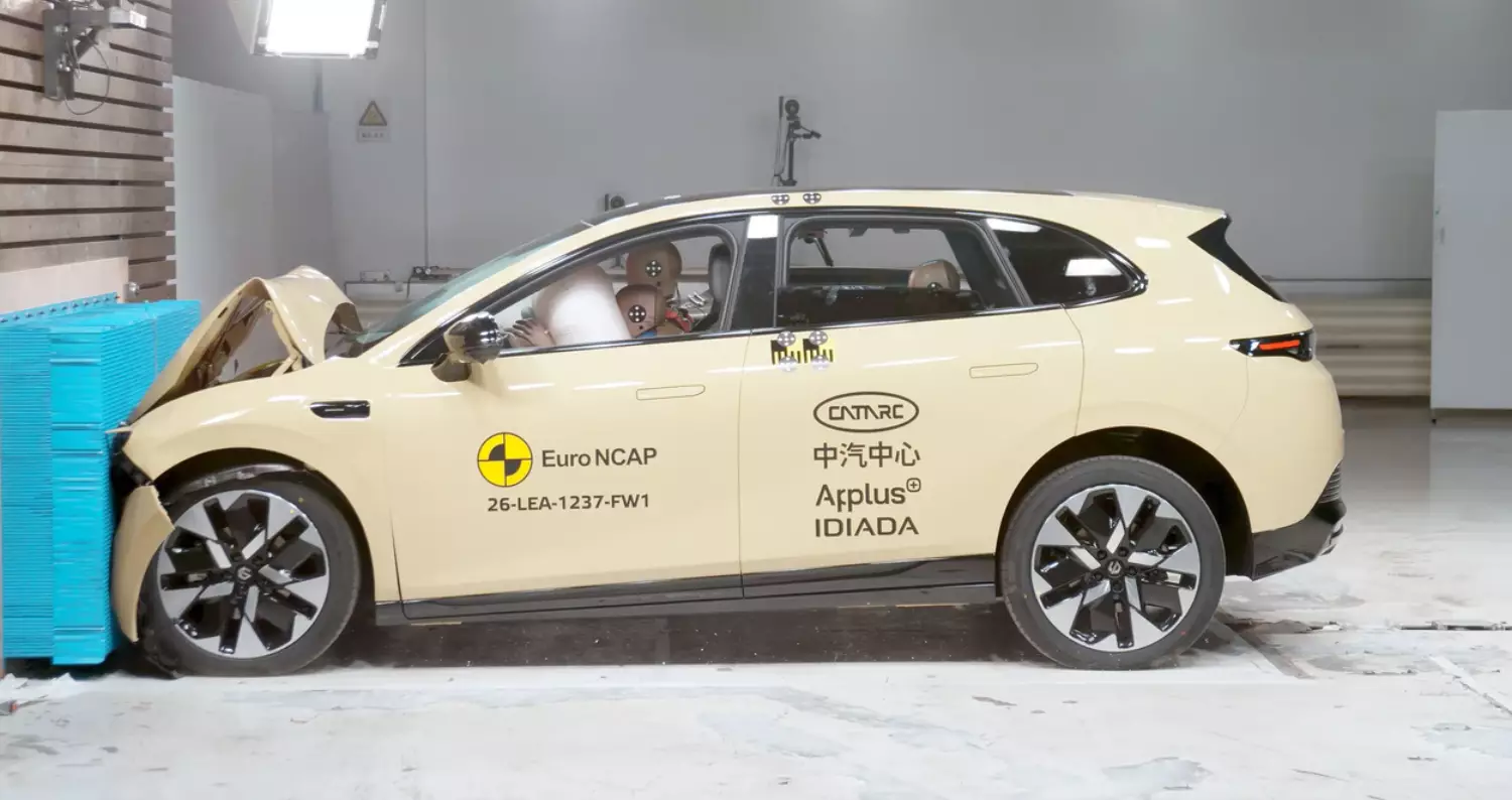 Leapmotor B05Fot. Euro NCAP 