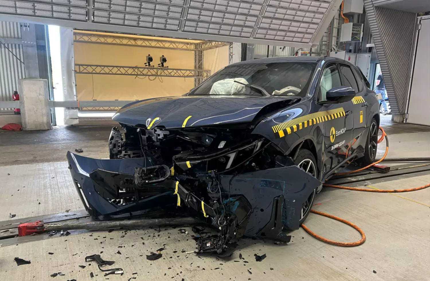 BMW iX3. Fot. Euro NCAP