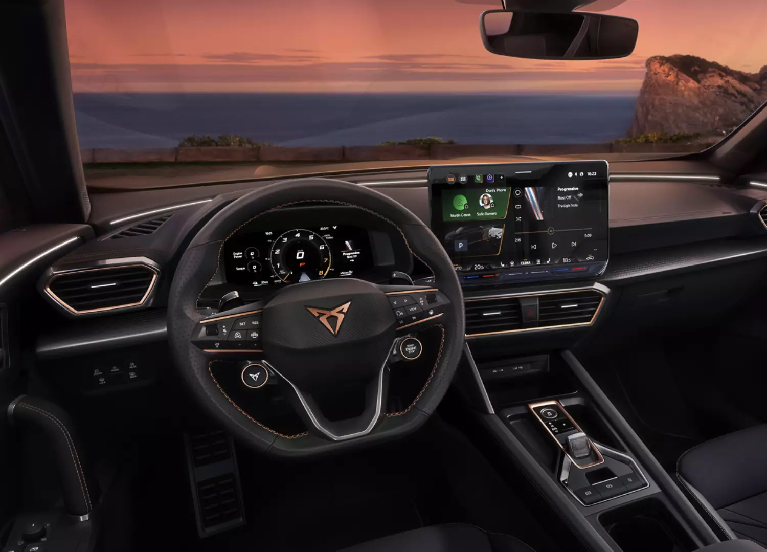 Cupra Formentor. Wnętrze