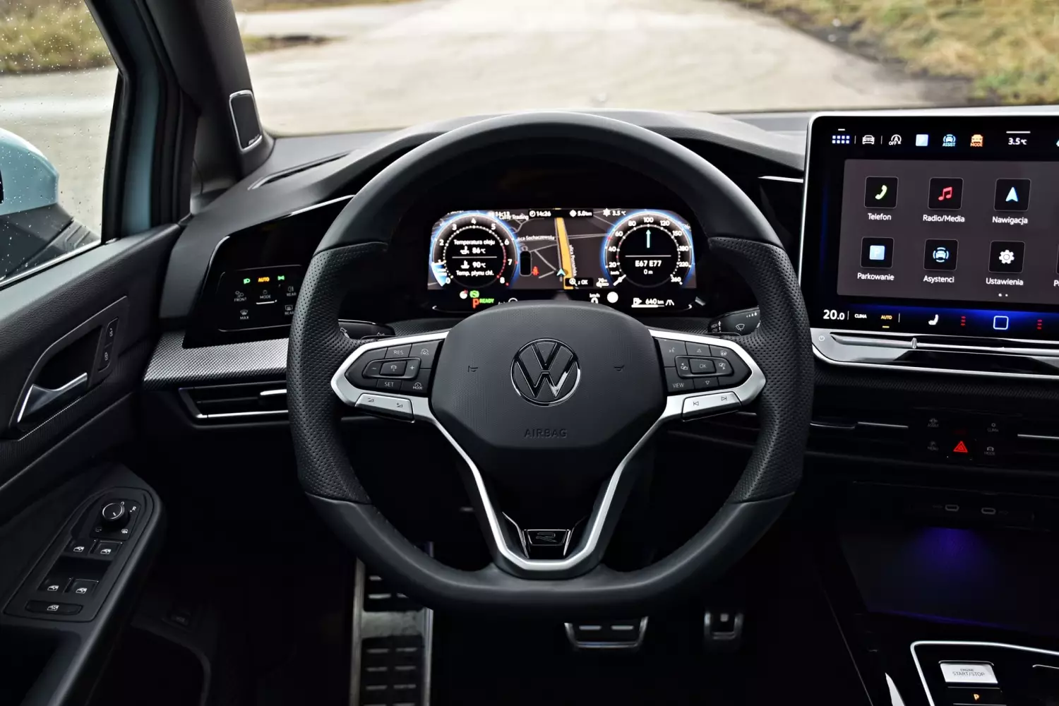 Volkswagen Golf 8.5 Variant. Fot. autor