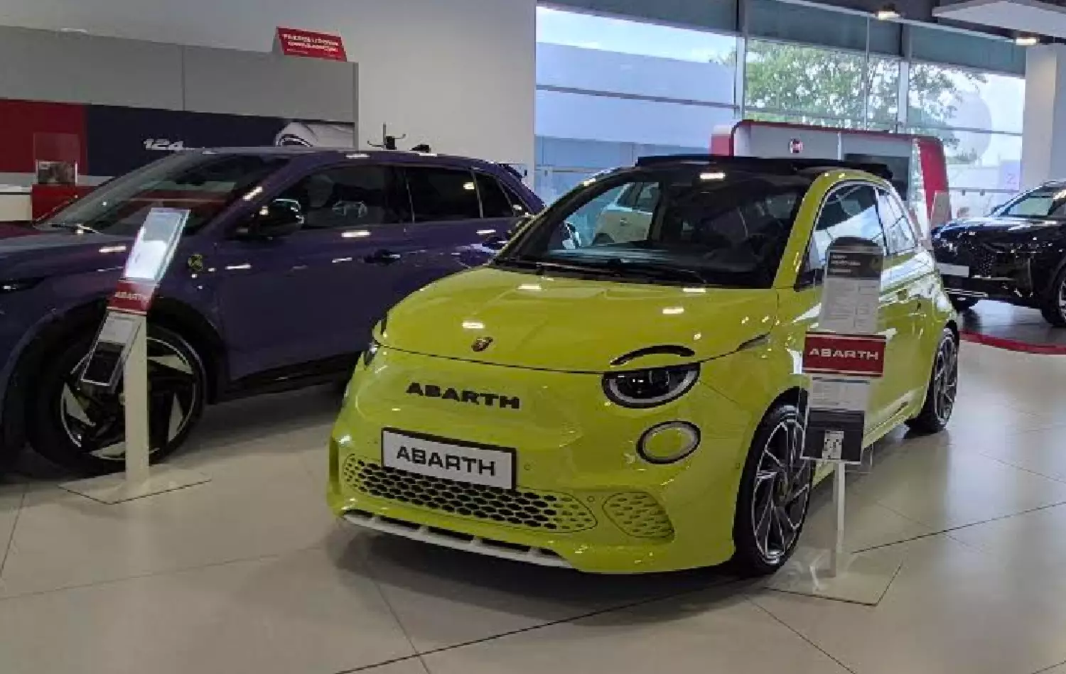 Abarth 500e. Fot. Jacek Jurecki