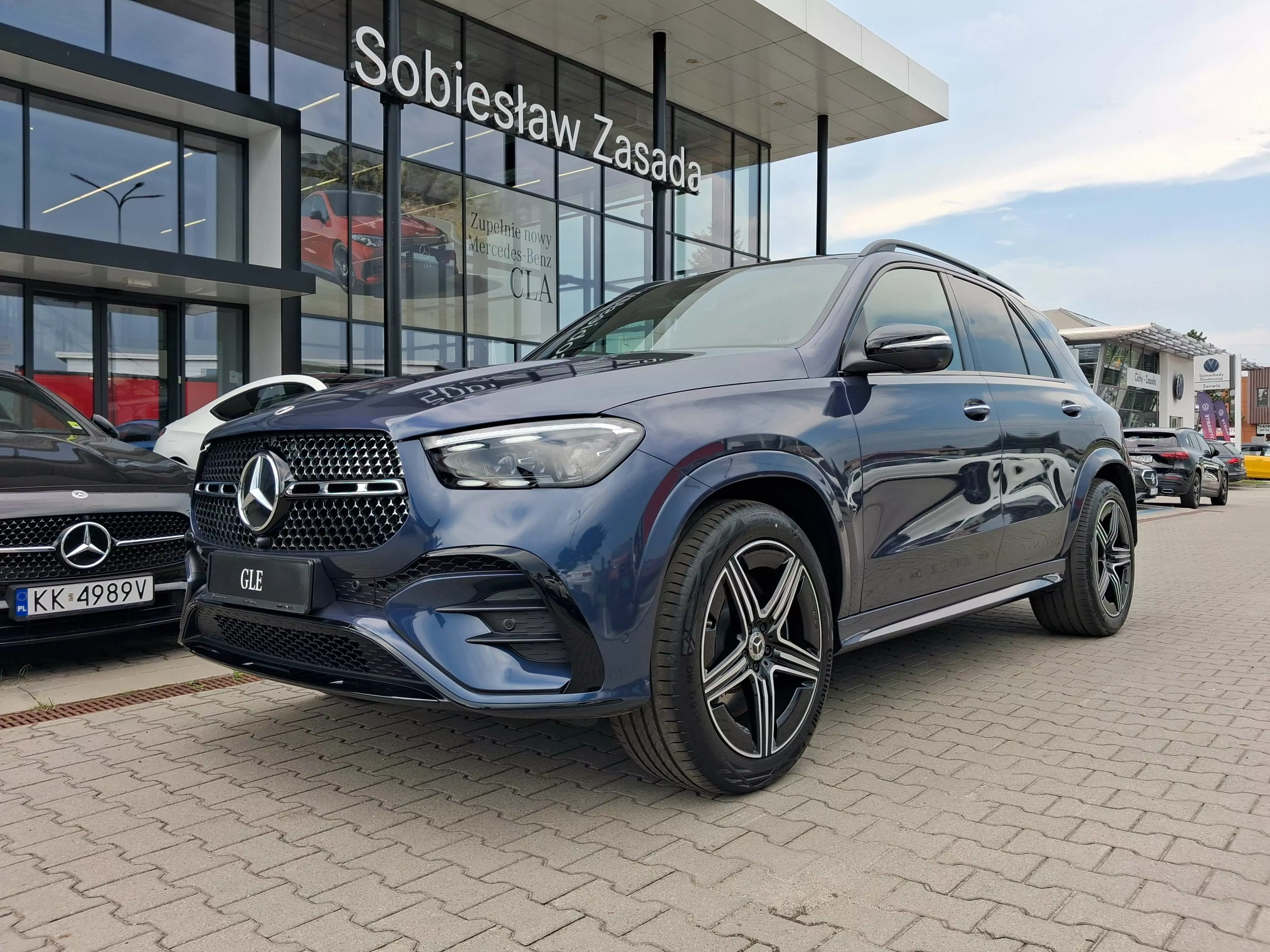 Nowy MERCEDES-BENZ GLE GLE 450 d mHEV 4-Matic AMG Line 367 KM